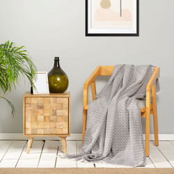 Karaca Home Bety Lacivert Throw 130 cm x 170 cm