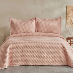 Karaca Home Breeze Soft Çift Kişilik Yatak Örtüsü Takımı Ekru