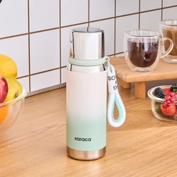 Karaca İnoxis Çelik Sızdırmaz Termos 550 Ml Lila