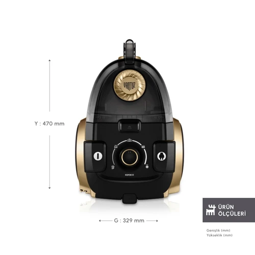Karaca Vantuz High Force F2 Matte Mineral Gold