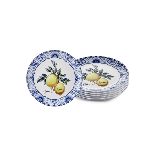 The Mia Odore Di Limone Servis Tabağı 6lı Set 26 Cm Odl003
