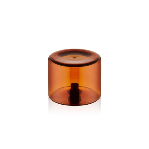 The Mia Yuvarlak Tuzluk Biberlik 2li Set Amber 6x5 Cm