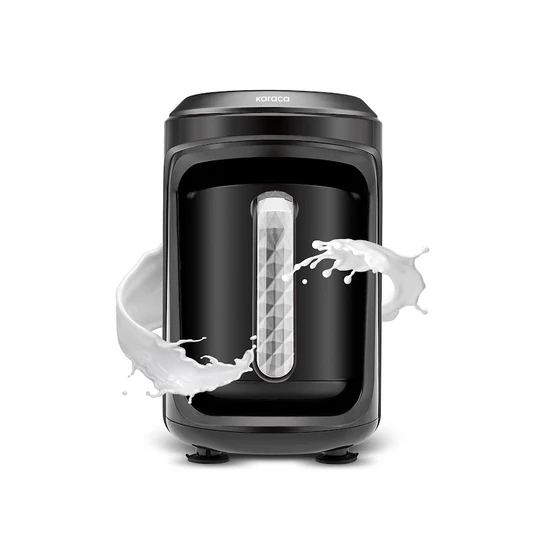 Karaca Hatır Hüps Quartz Sütlü Türk Kahvesi Makinesi Black Chrome
