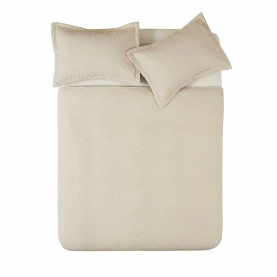Karaca Home Breeze Soft Çift Kişilik Yatak Örtüsü Takımı Ekru
