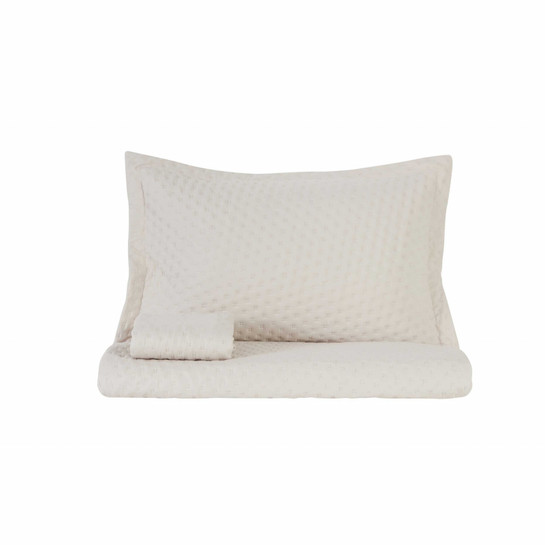 Karaca Home Breeze Soft Çift Kişilik Yatak Örtüsü Takımı Ekru