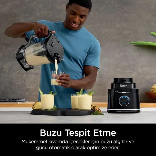 Ninja Detect™ Duo® BlendSense™ Power Blender + Smoothie Makinesi Siyah
