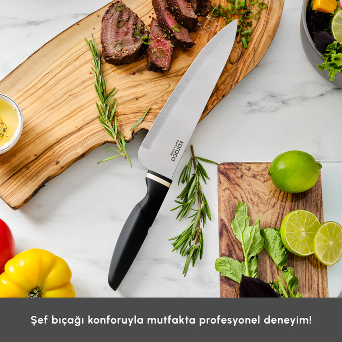 Karaca Proofcut 6 Parça Siyah Bıçak Seti