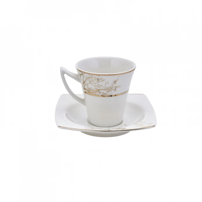 Karaca Autumn 6 Kişilik Kahve Fincan Takımı 85 ml 