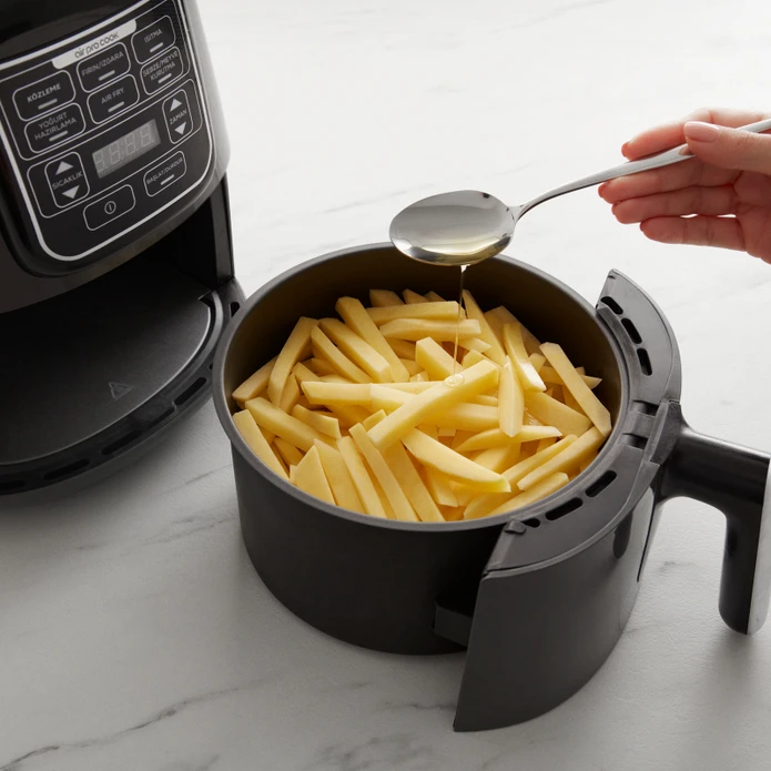 Karaca Air Pro Cook Köz XL Airfryer Black Shine 4L