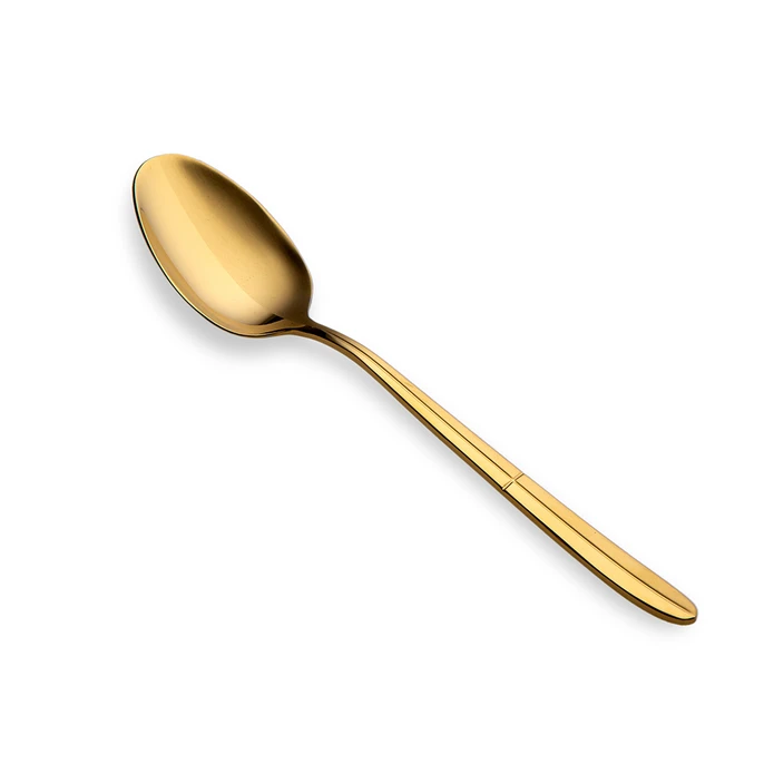 Jumbo 9401 Twist Titanyum 84 Parça 12 Kişilik Çatal Kaşık Bıçak Seti Gold